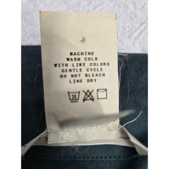 Max Studio Womens green Button-Up Blazer Jacket M Polyester Long Sleeve - Picture 3 of 3